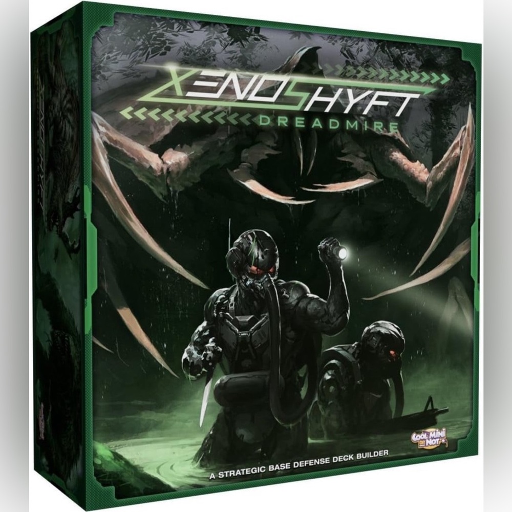 New Sealed Xenoshyft Deck Building Tabletop Board Game by Cool Mini or Not CMON